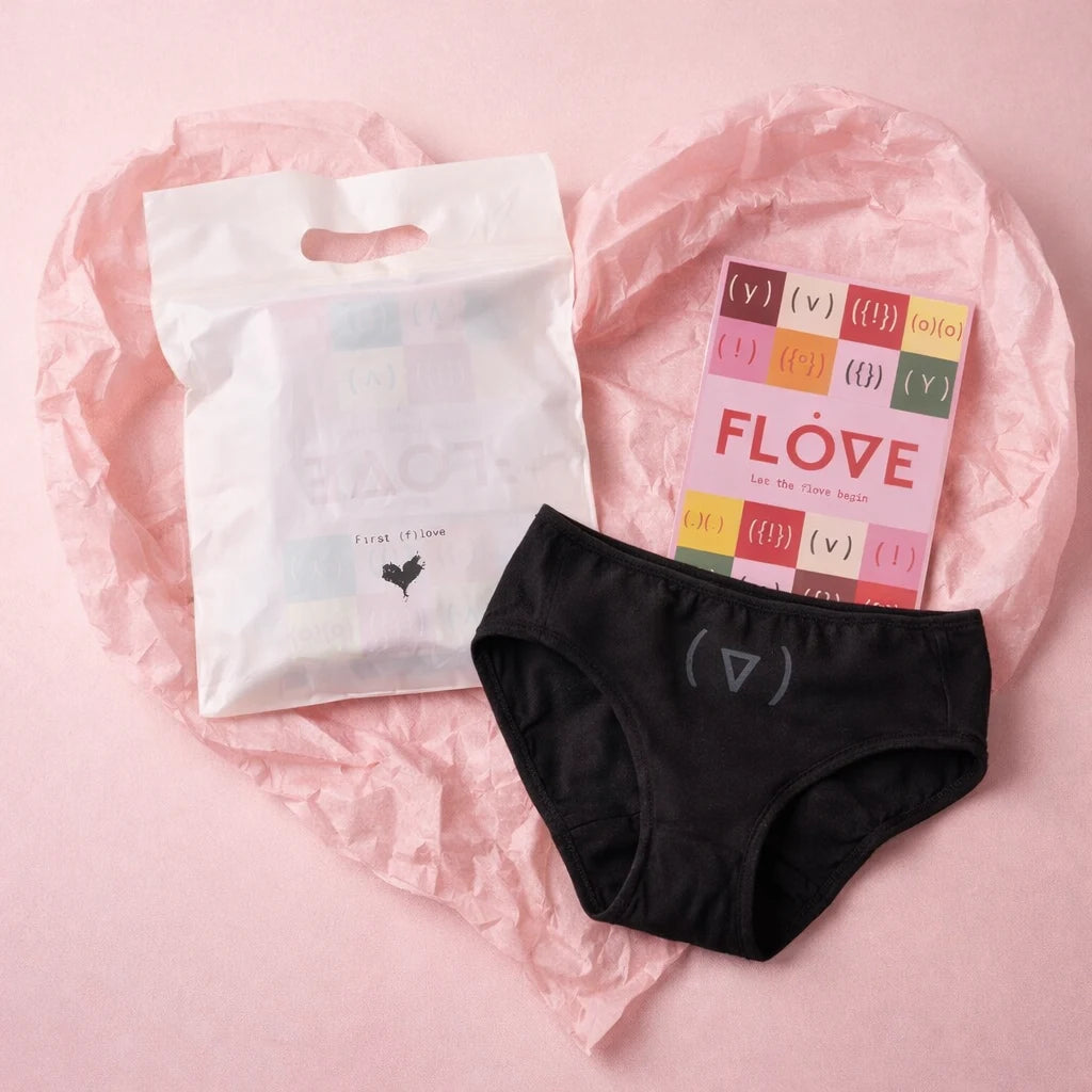 Svart menstruse og startpakke for mensen